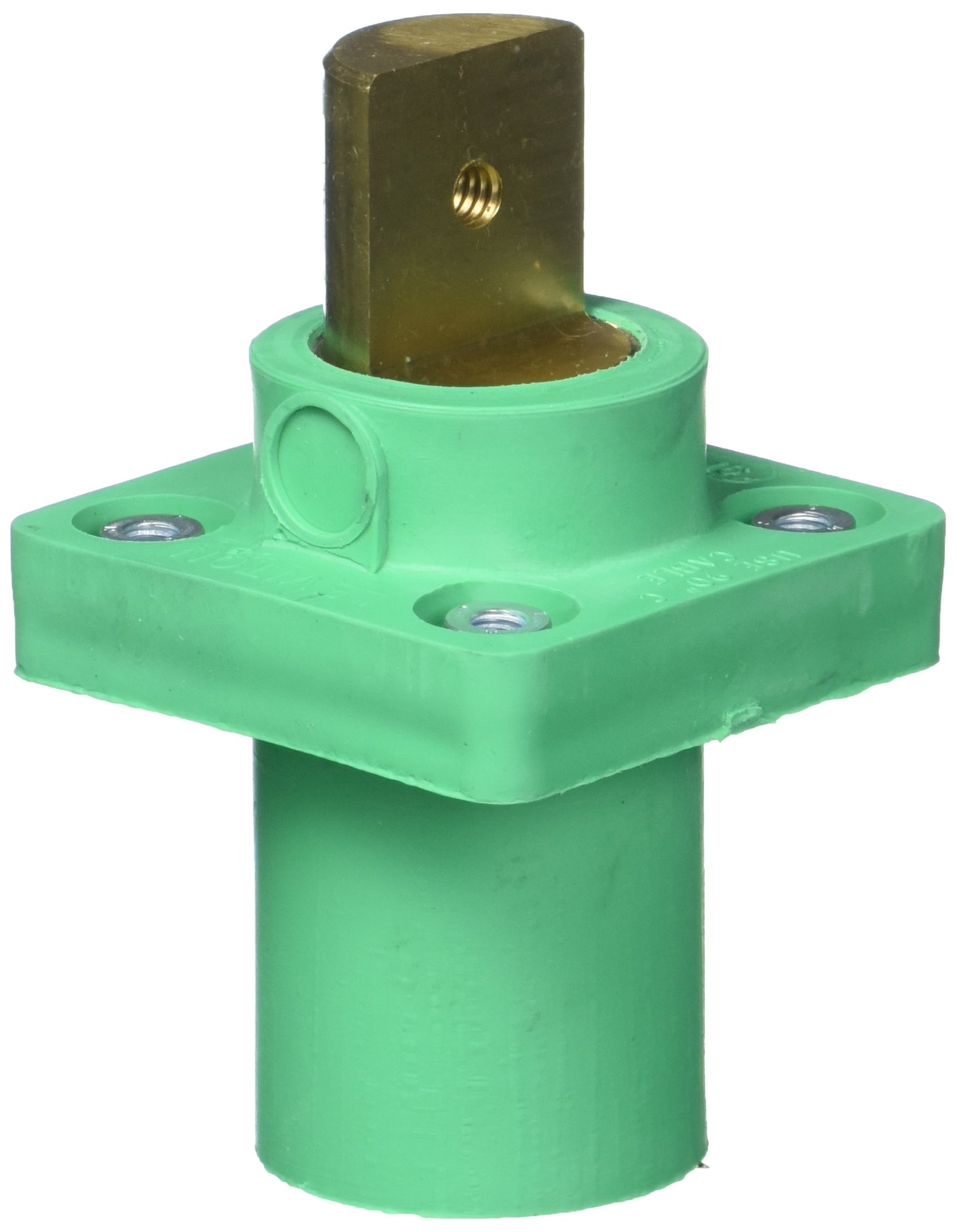 Ruban de prise 16R19-G Leviton mâle vert unipolaire 600V haute conductivité pour panneau