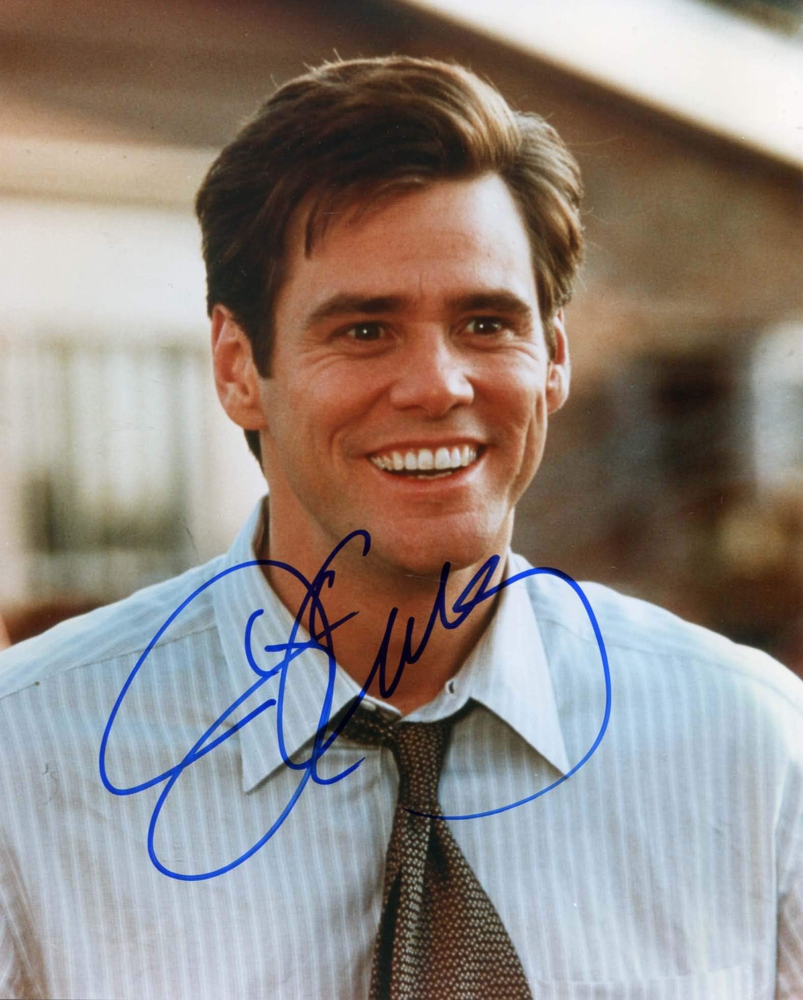 ACTOR & COMEDIAN Jim Carrey autograph, In-Person signed photo