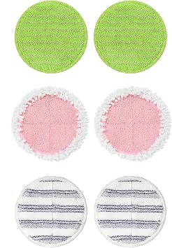 eous Replacement Soft & Cleaning & Waxing Pads for E700 Electric Mop