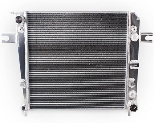 Miniatura 2 de Radiador de aluminio de 3 filas para Jeep CJ3 CJ5 CJ6 2.2L 3.8L 3.1L 1959 60 61 61 62 63 64 65 66 67 68 69 70 1971 CJ6 2.2L 3.7L 5 5 Jeep Will. YS