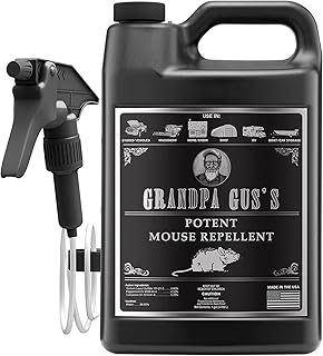Sponsored Ad - Grandpa Gus's Double-Potent Rodent Repellent Spray, Peppermint & Cinnamon Oil, Prevents Mouse/Rats from Nes...