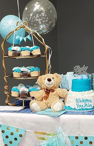 Miniatura 4 de Paquete de 12 osos de peluche pequeños a granel de 13.5 pulgadas para baby shower, centro de mesa de decoración para Navidad, San Valentín, día de