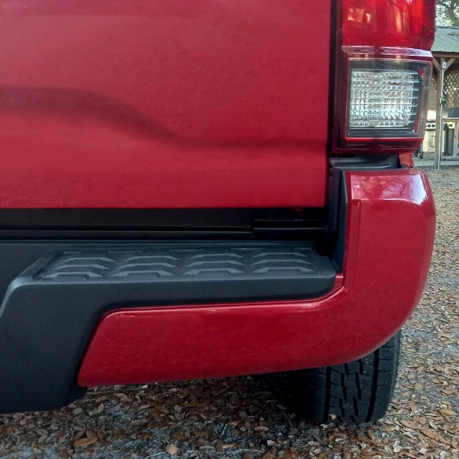 HECASA Rear Bumper Outer Extension Insert Bracket Passenger Side RH Compatible with Tacoma 2016-2023 Replacement for 52153-04010 TO1105136