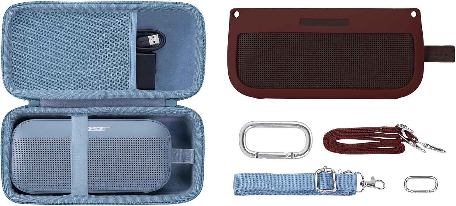 Hard + Silicone Case for Bose SoundLink Flex Speaker