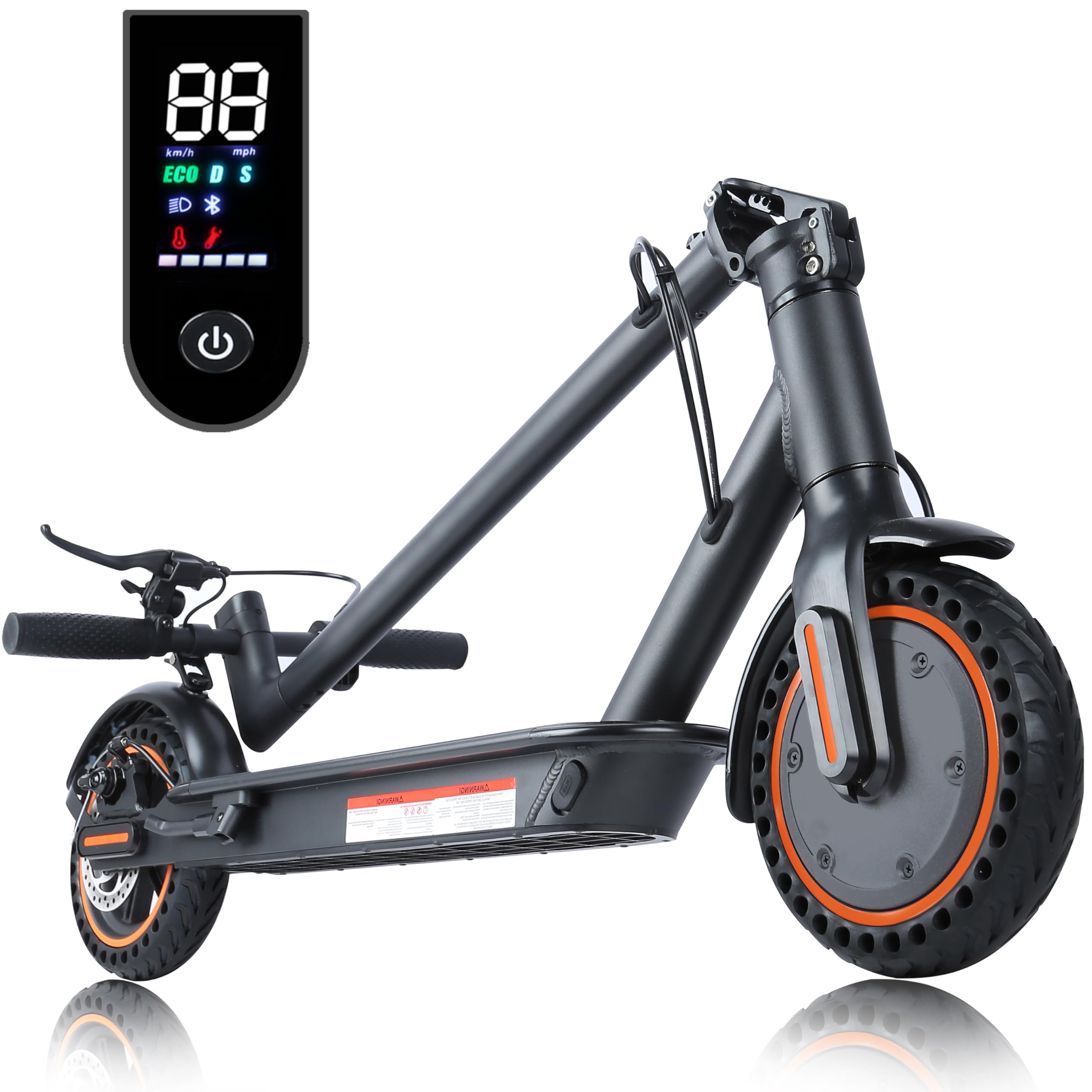 Electric Scooter Fast 15 18 21Miles Long Range Electric Scooter for Adults Foldable 500W Peak Motor 18 6