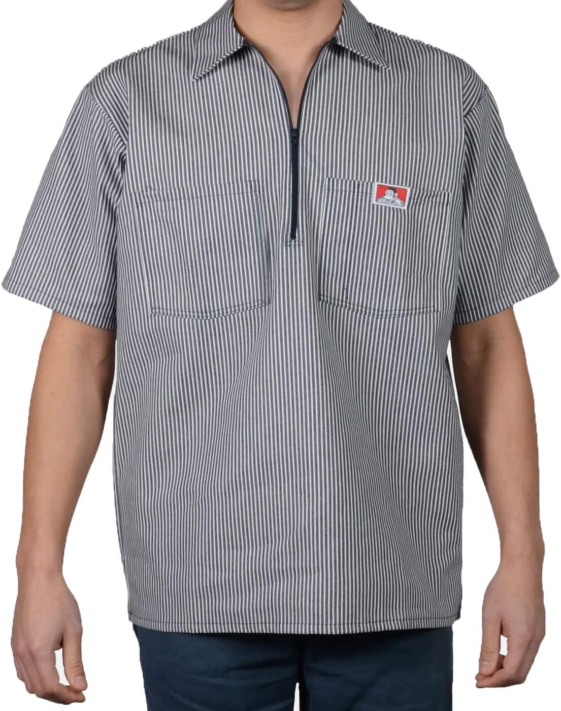 Ben Davis Short Sleeve 1/2 Zip Shirt