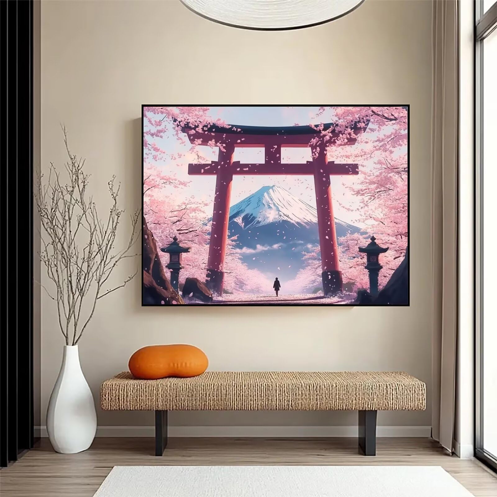 Diamond Painting Landschaft, 5D Diamond Painting Erwachsene 70x90cm qw1-711
