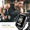 Spade & Co Health Smartwatch 4 - Smartwatch para Hombre y Mujer, Monitor de Ritmo Cardíaco, Sueño y SpO2, Podómetro, Seguimiento de Fitness, Recibe/Haz Llamadas, Sumergible IP68, Compatible con iOS y Android 3