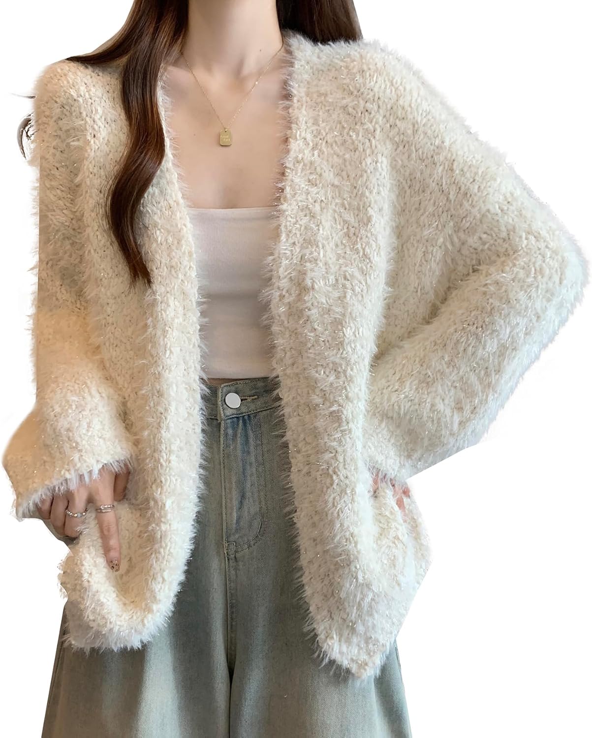 Riu Halter neck ribbon knit トップス riu halter neck ribbon knit