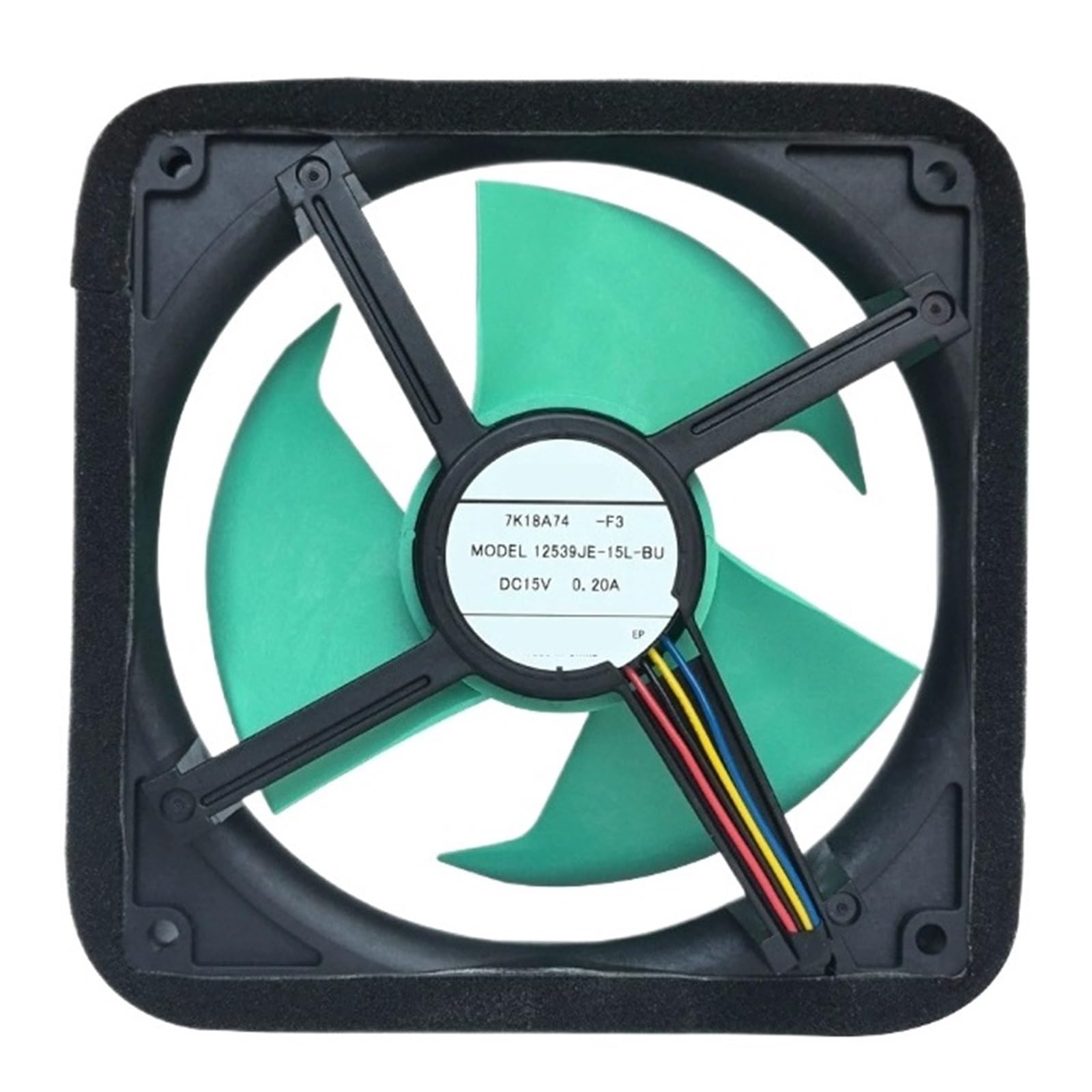 YMUGUEGH 125 * 125 * 39MM 12539JE-15L-BU DC15V 0.20A cooling fan