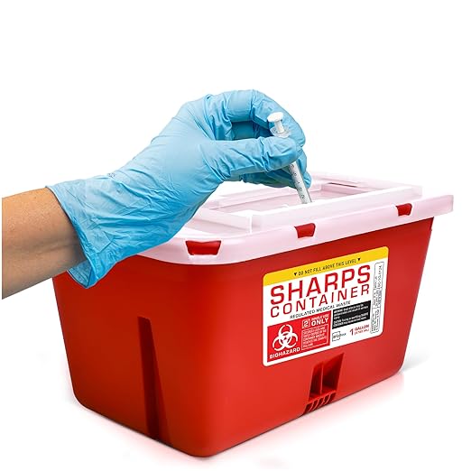 Sharps Container Large - Sharps Containers for Home Use and
