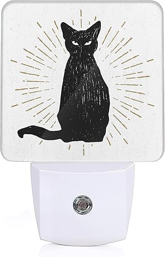 Miniatura 10 de Aurora Forest - Luz nocturna para enchufar a la pared con sensor de atardecer a amanecer, lámpara LED de ahorro de energía para hombres, mujeres,