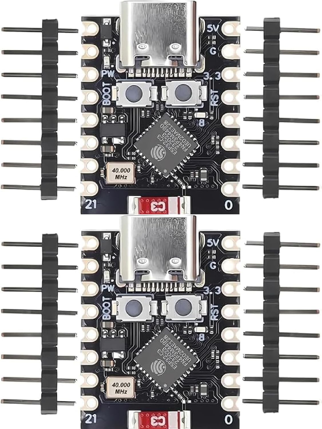 2 szt. ESP32 ESP32-C3 płytka rozwojowa ESP32 C3 obsługuje WiFi Bluetooth kompatybilna z Arduino 4 MB pamięci flash