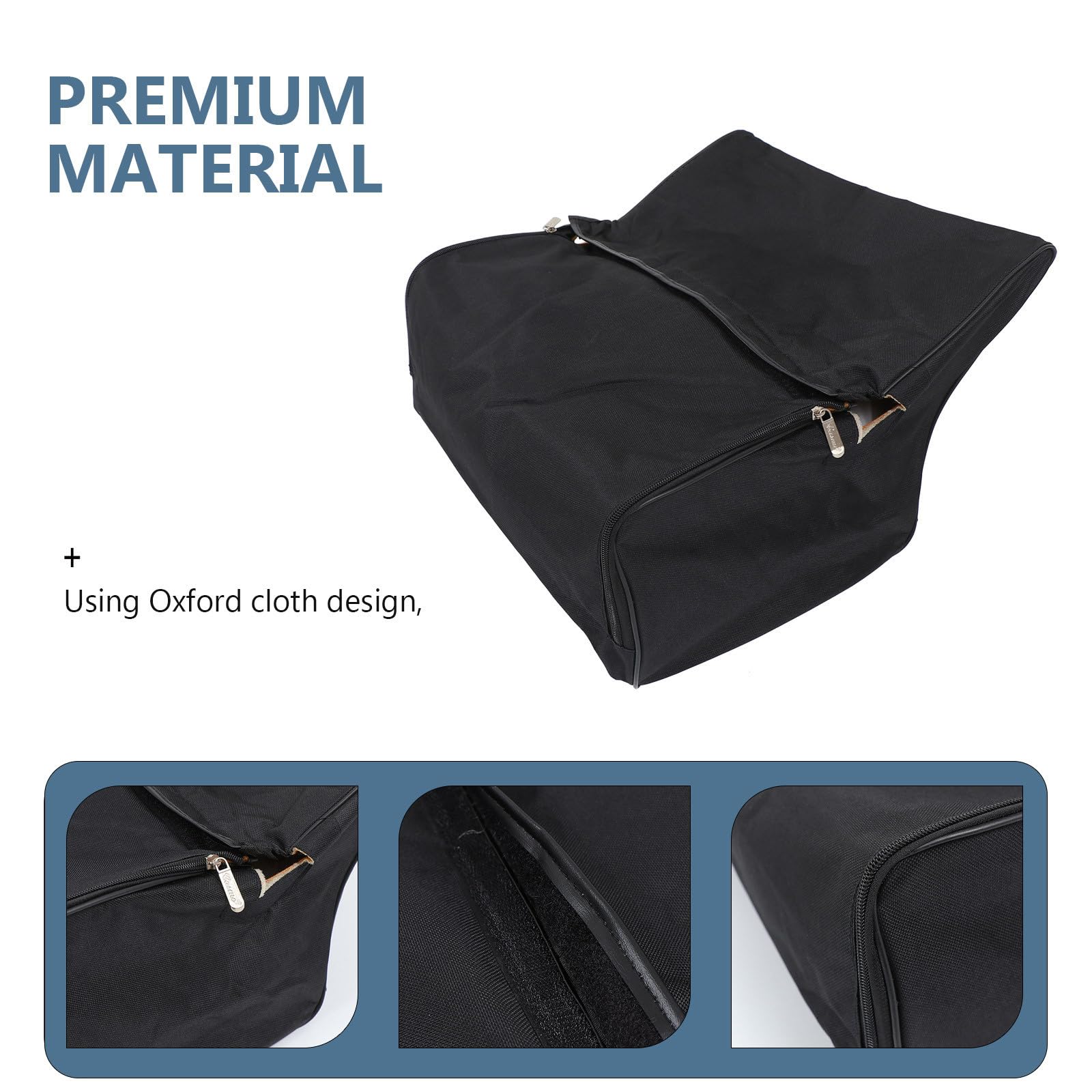 Bolsa de Acordeón Negra de Oxford para 60, 96 y 120 Bajos