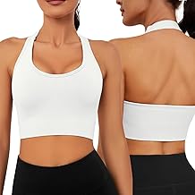 Nadeer Sports Bra Push Up Bra with Removable Pads Adjustable Straps Sports Bra Sexy Comfort Crop Top for Yoga Pilates Fitness