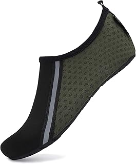 SAGUARO Boys Quick-Dry Beach Socks Breathable Lightweight Girls Barefoot Water Shoes Swimming Pool Diving Kids Aqua Socks 9.5-10 Toddler