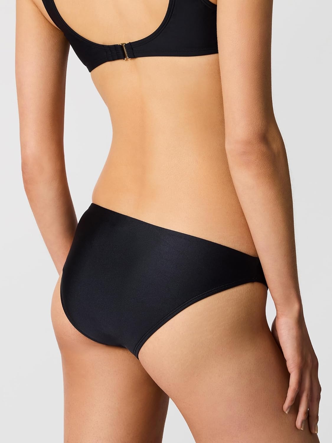 Steve Madden Women's Basic Full Coverage Hipster Swim Bottom
