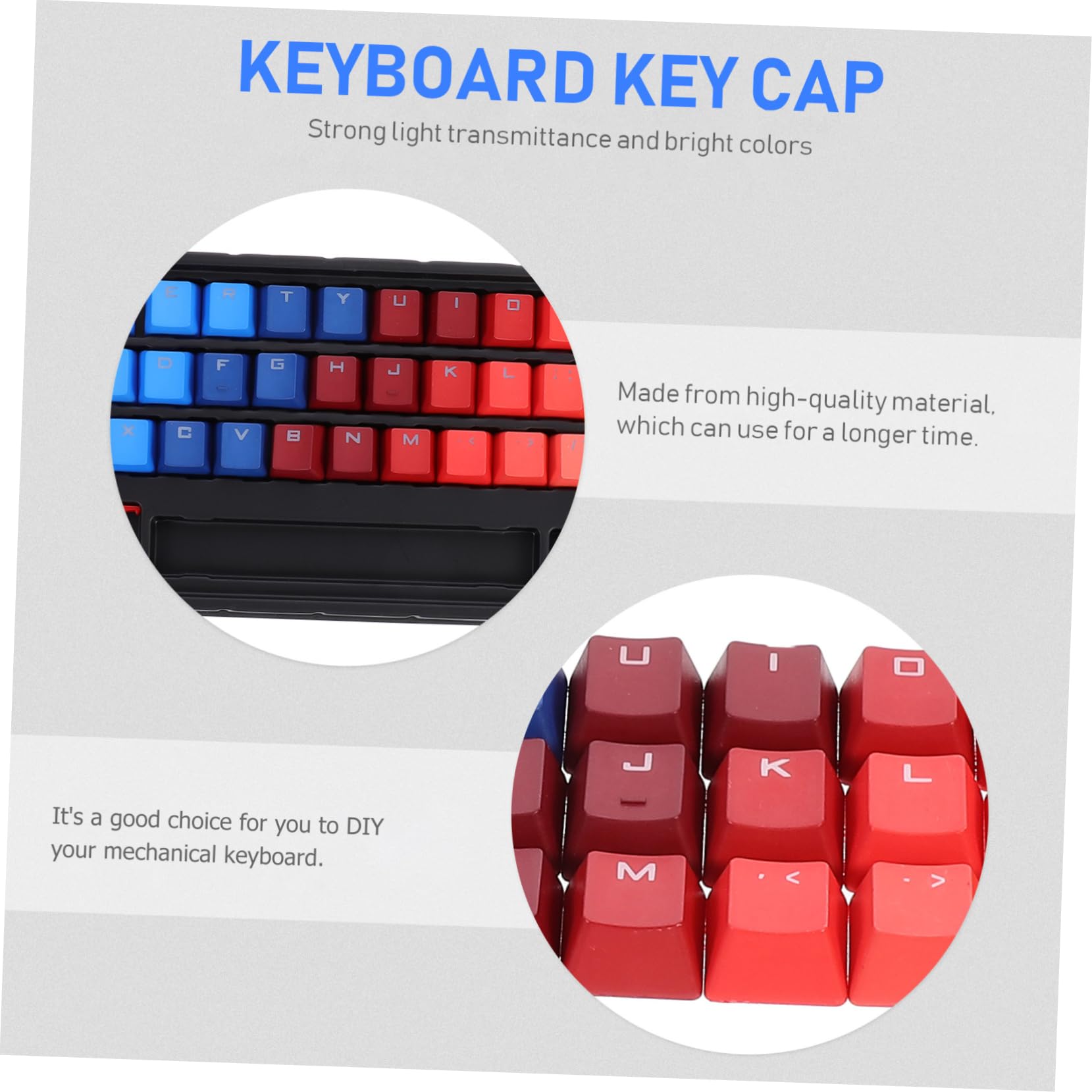 Gadpiparty 3sets Keycaps Per Tastiere Meccaniche Tasti Traslucidi Per Personalizzazione Vivaci e Durevoli Per Tastiere Rgb e Accessori Di Design Unici Per Amanti Del Gaming
