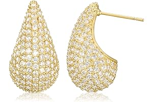 Chunky Gold Hoop Earrings