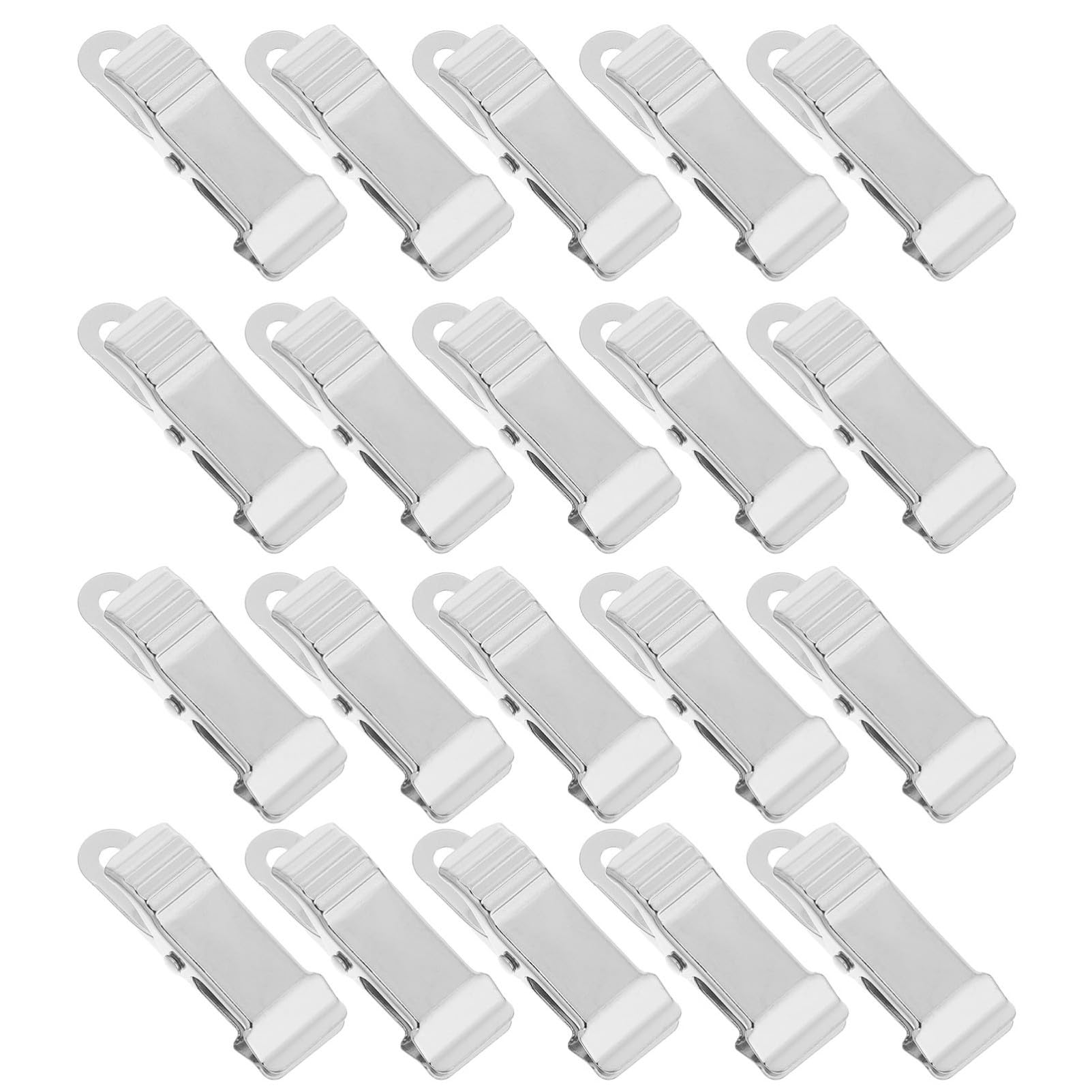PRETYZOOM 150 Clips Metálicos Para Estanterías Clips Para Papel De Oficina Abrazaderas De Sujeción De Alambre