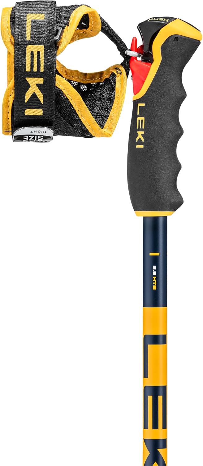 LEKI Spitfire Vario 3D Adjustable Lightweight Aluminum Ski Poles for Alpine & Backcountry Skiing