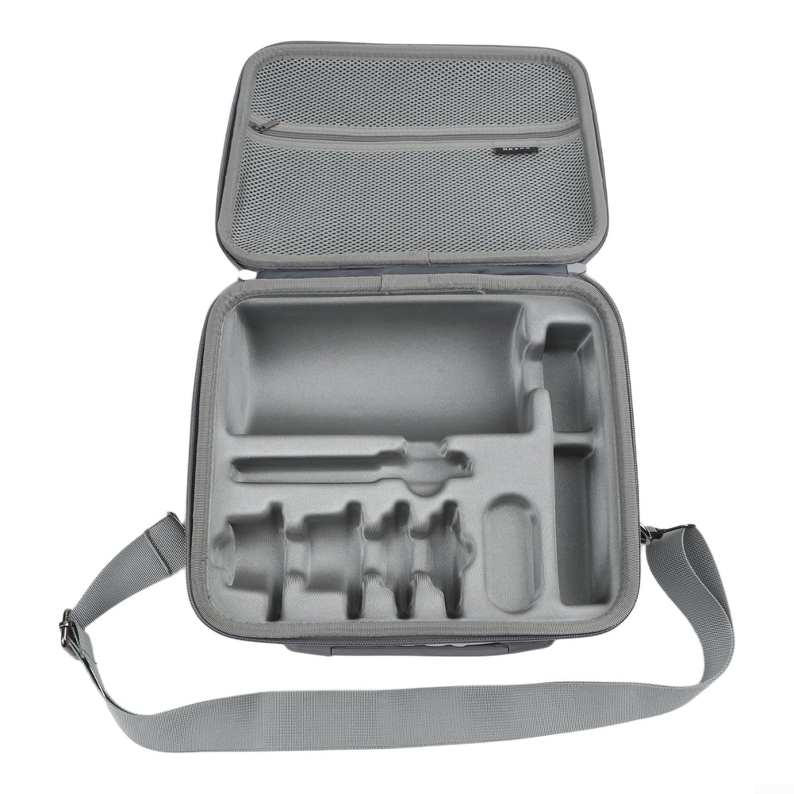 Funda de proyector para XGIMI PLAY6, bolsa de viaje rígida con correa para el hombro, almacenamiento a prueba de golpes para accesorios, gris