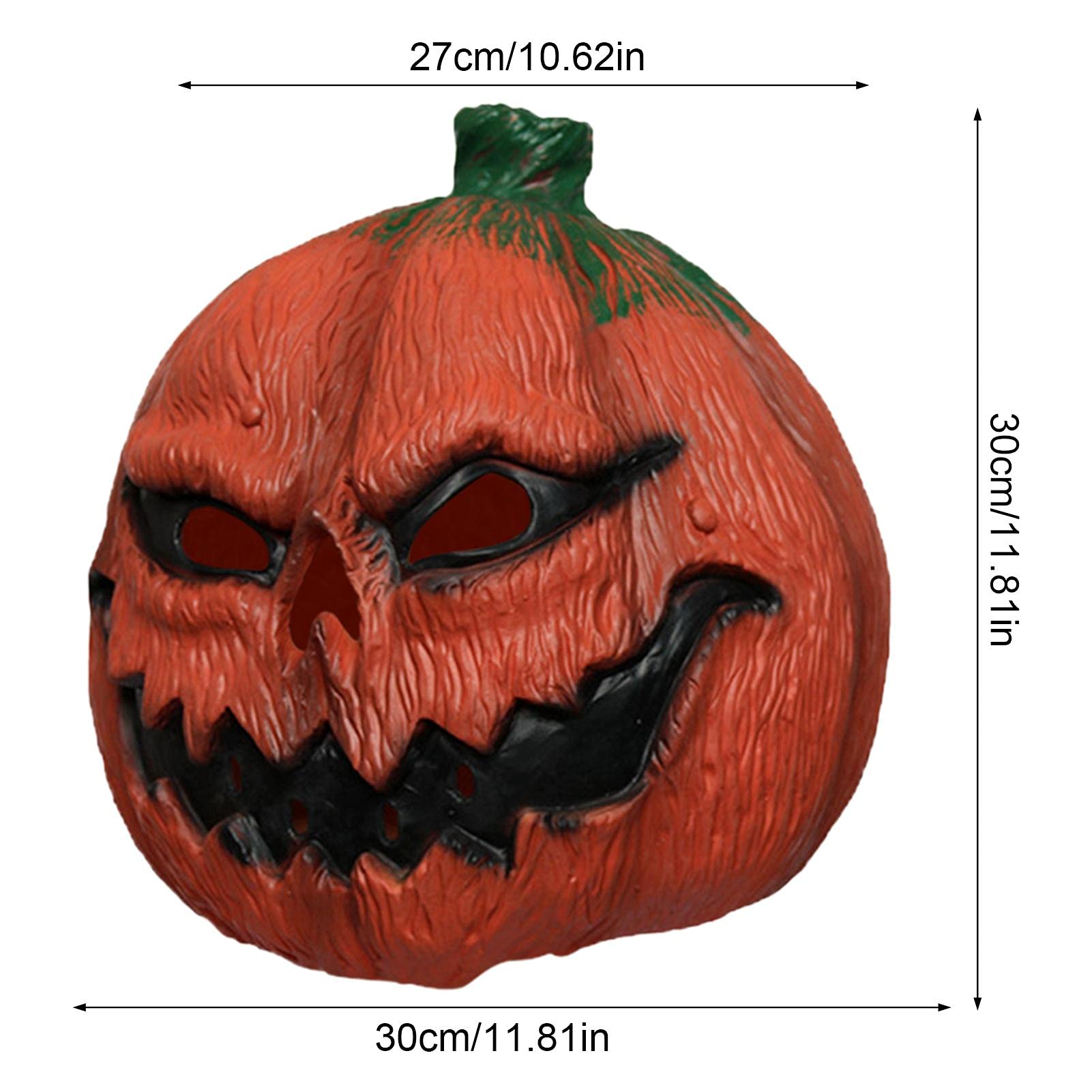 Amazon.co.jp: [KEIBIKA] PUERI かぼちゃ マスク ハロウィンマスク