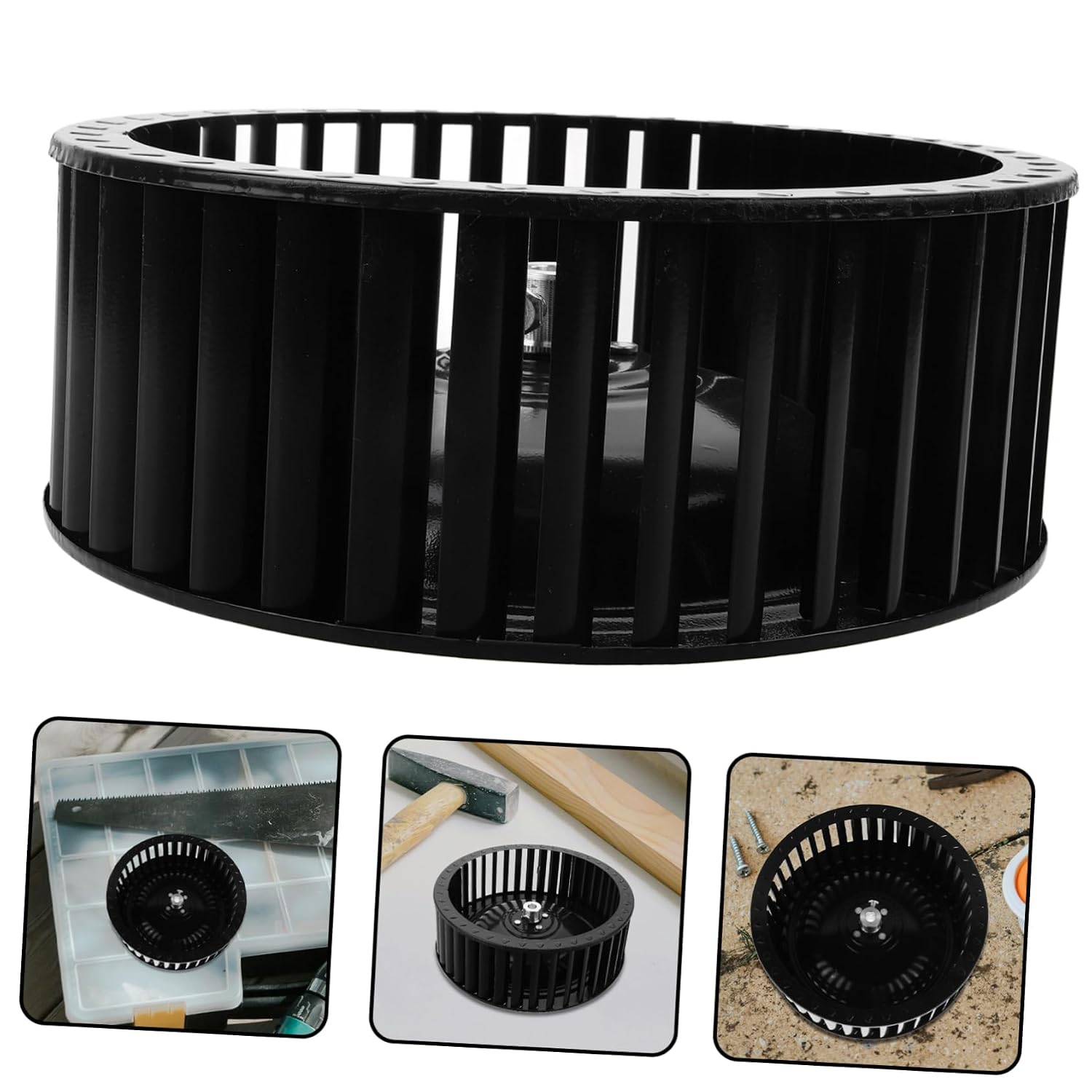 Durable Wind Wheel Accessory for Range Hood Wear Resistant Exhaust Fan Replacement Deform Resistant Design Convenient Kitchen Ventilation Compatible with Standard Range Hoods