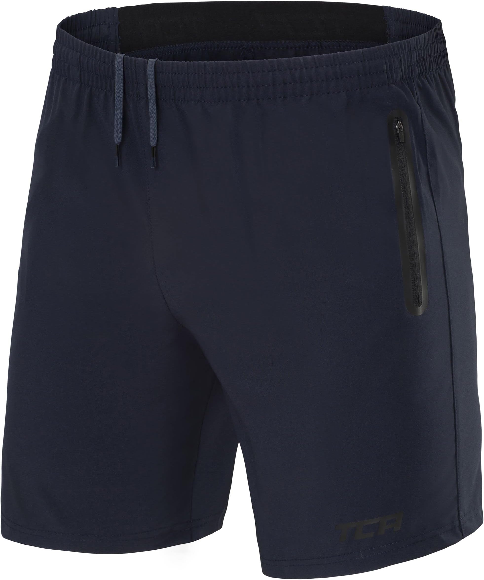 TCAMen's Sport Shorts - Lightweight Elite Tech Running Shorts - Men's Sports Shorts with Zip Pockets
