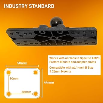 iBOLT IncrediBOLT Fish Finder Handlebar Mount for Kayaks & Watersports