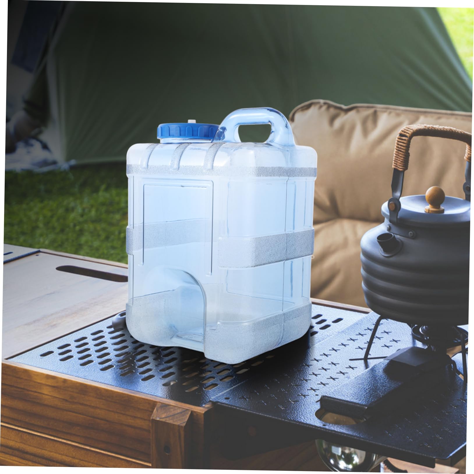 VANZACK Outdoor Wasserbehälter Tragbarer Wasserkanister Für Camping Freizeit Zuhause Auslaufsicher Leicht Vielseitig Einsetzbar Für Verschiedene Aktivitäten