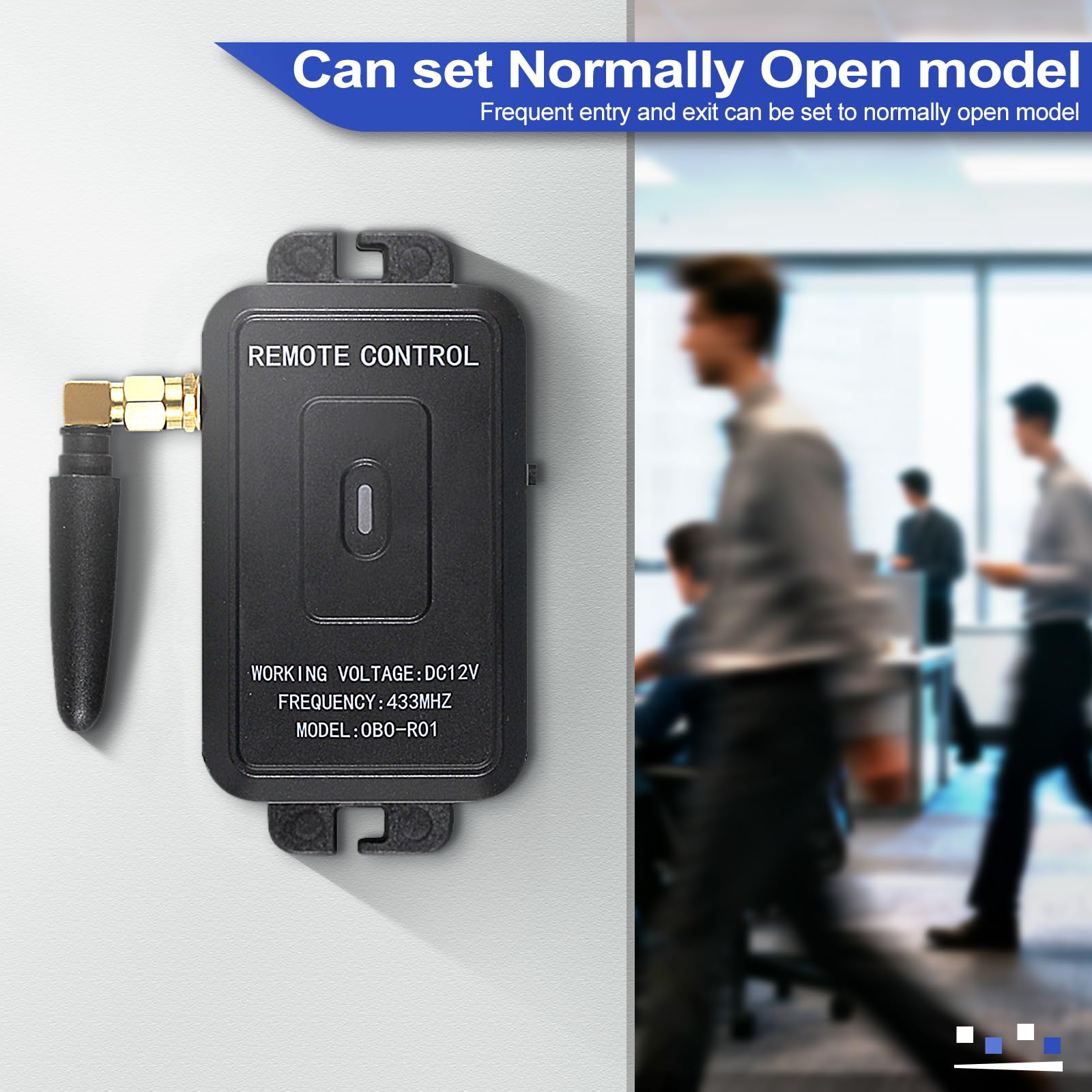 Tuya Smart WiFi Door Access Control System Kit con RFID, telecomando 433 MHz, alimentatore 12 V (spina UK) - Scegli il tipo di serratura per la sicurezza domestica e l'ufficio (R01)