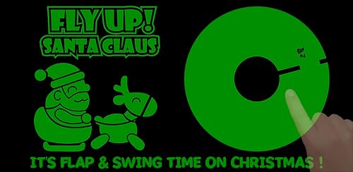 Fly Up ! Santa Claus - Hohoho ! It's Perfect Flap & Swing Time On Christmas Festivity Day – vue 5