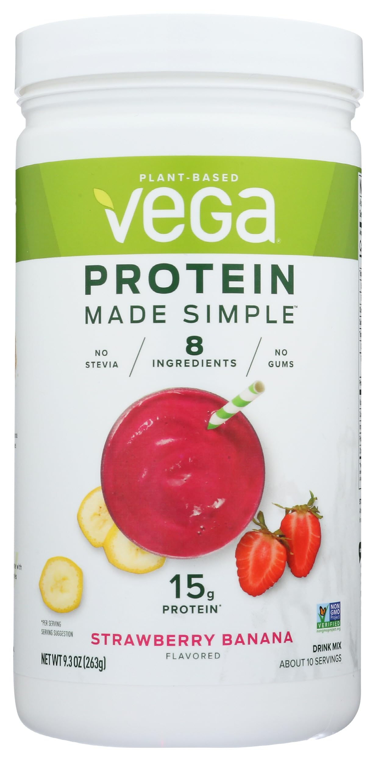 Vega Protein Made Simple Vanilla (39 Servings) Stevia Free Vegan Protein Powder, Plant Based, Healthy, Gluten Free, Pea Protein for Women and Men, 2.2 lbs (Packaging May Vary) — Amazon image 15