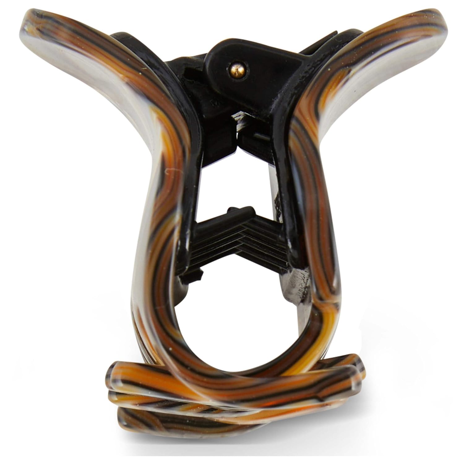 Allure French Petite Jaw Clip, Small Hair Clip - Onyx