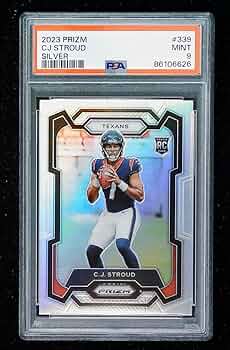 テイタム Prizm RC PSA 9 Amazon.com: Graded 2024 Panini Prizm Jayden Daniels #347