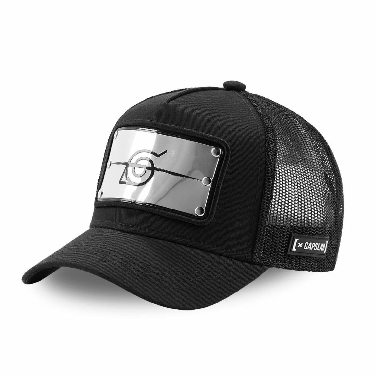 Capslab Gekijo Ban Naruto Shippuden Black Trucker Cap - One-Size