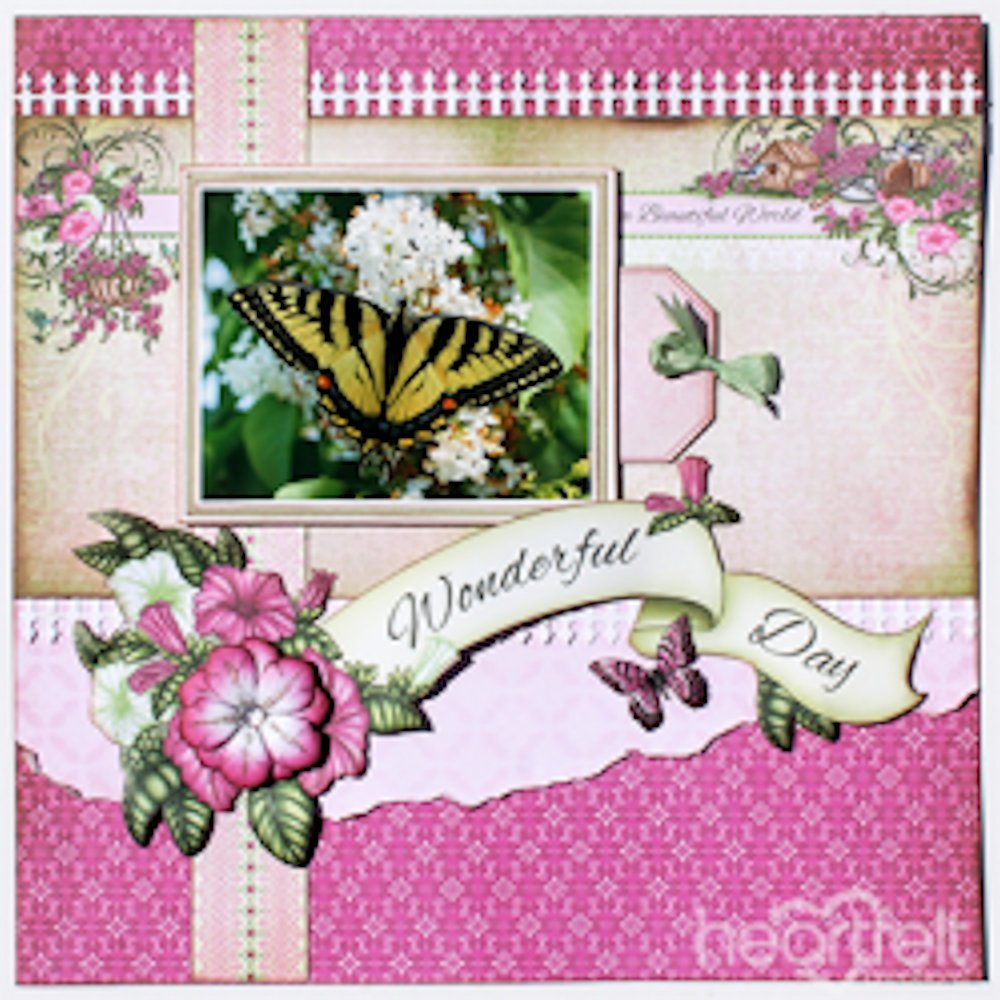 Amazon.co.jp: Heartfelt Creations Cling Rubber Stamp Set-Large