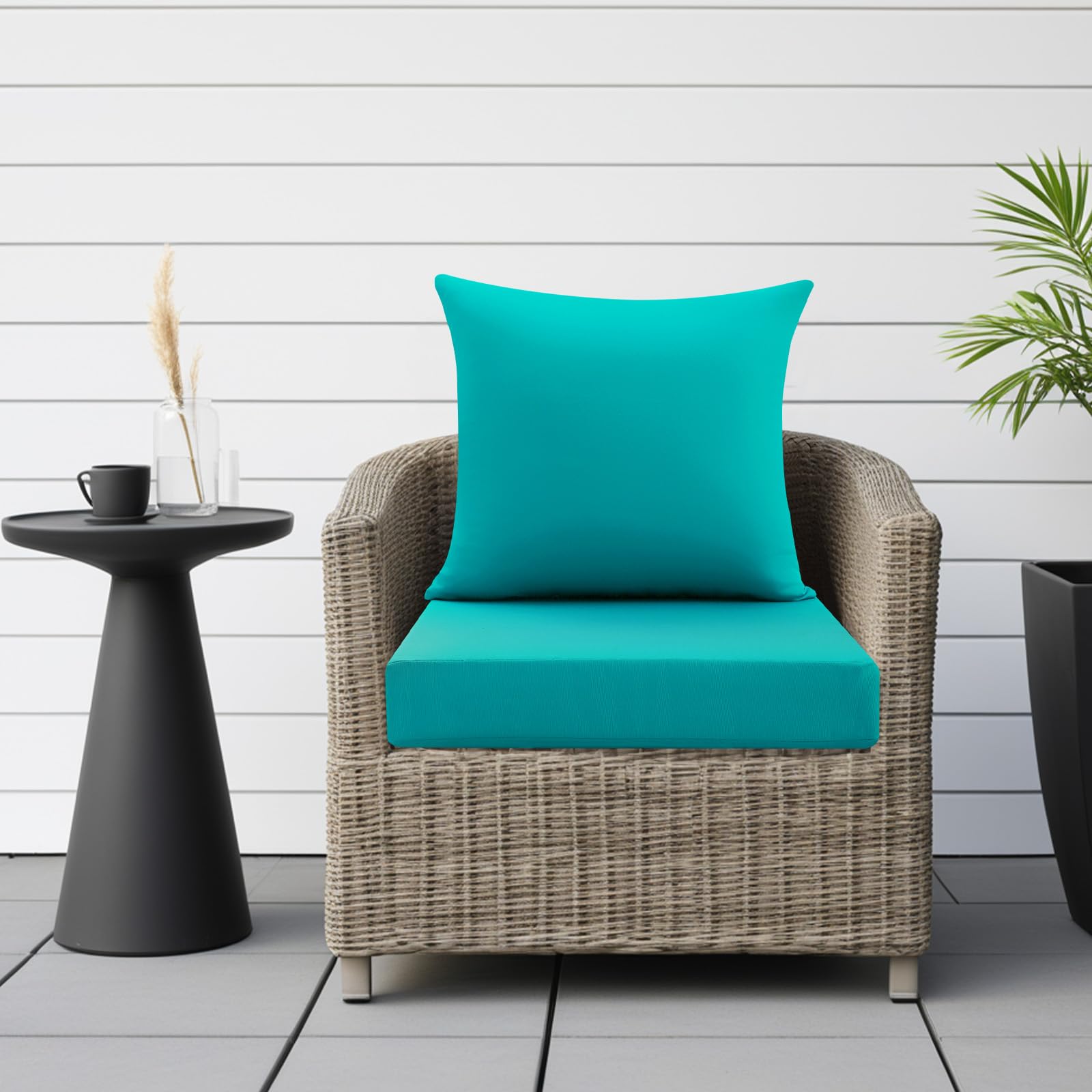 パティオ屋外クッション防水仕様ハンプトンベイディープシート交換用ソファクッション Amazon.co.jp: idee-home 屋外用クッション パティオ家具用 アウトドア