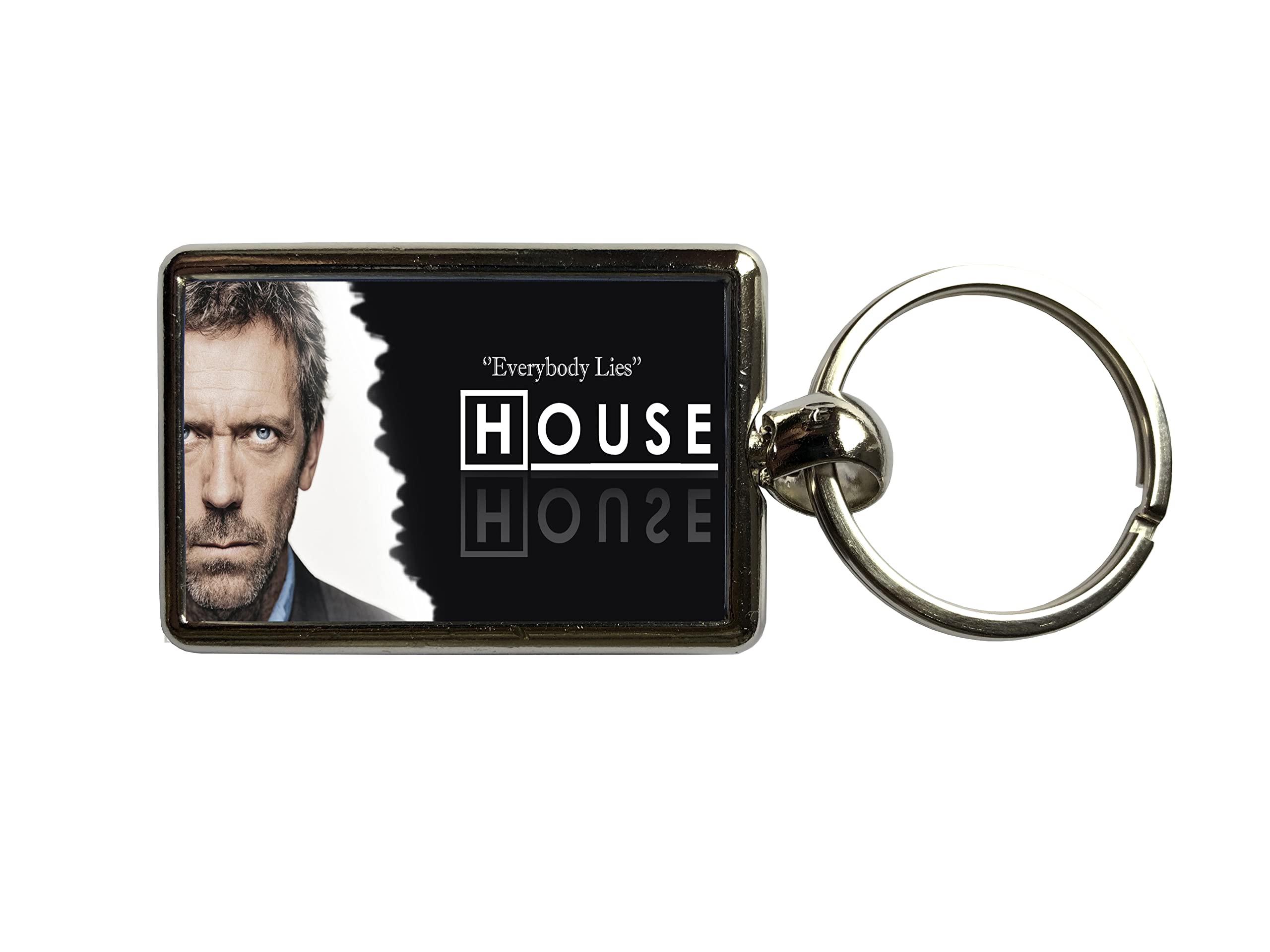 Super Universe House MD Classic TV Series Metal Keyring 3 x 4.5 cm