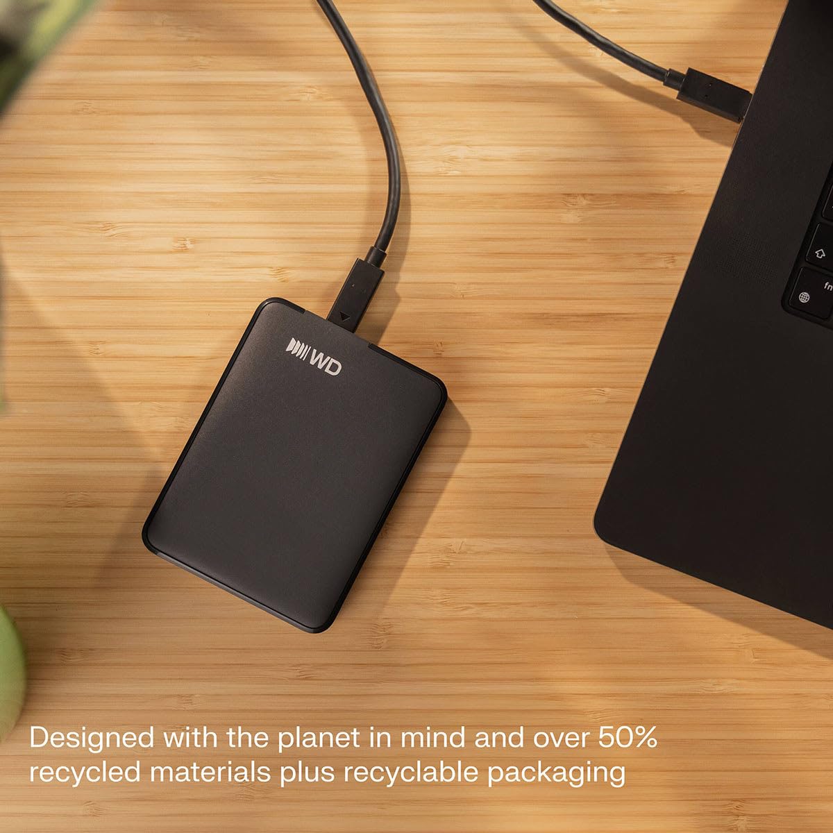 WD 6 to Elements Disque Dur Portable avec connectivité USB-C, Noir Graphite