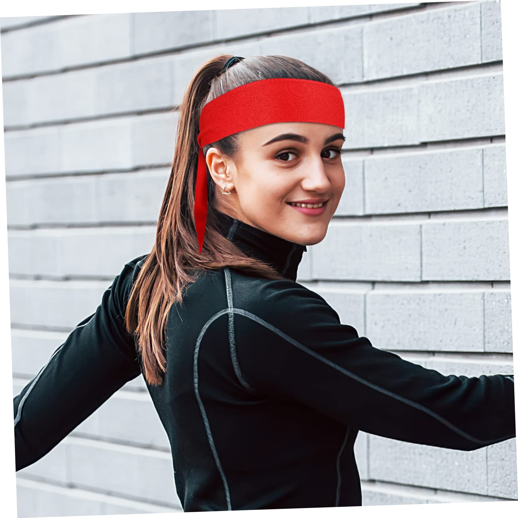 Happyyami 10pezzi Fasce Sportive Regolabili Per Uomini e Donne Design Assorbe Sudore Per Tennis Corsa e Attività Fisica Resistente