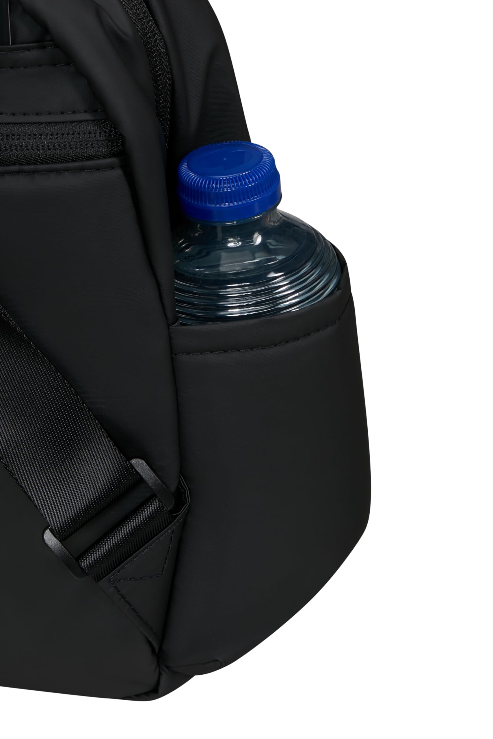 American Tourister Puffypop - Mini Plecak Damski (35 cm, 8.5 L) - Przegroda na AirPods & Tablet - 2 Uchwyty na Butelki - Czarny
