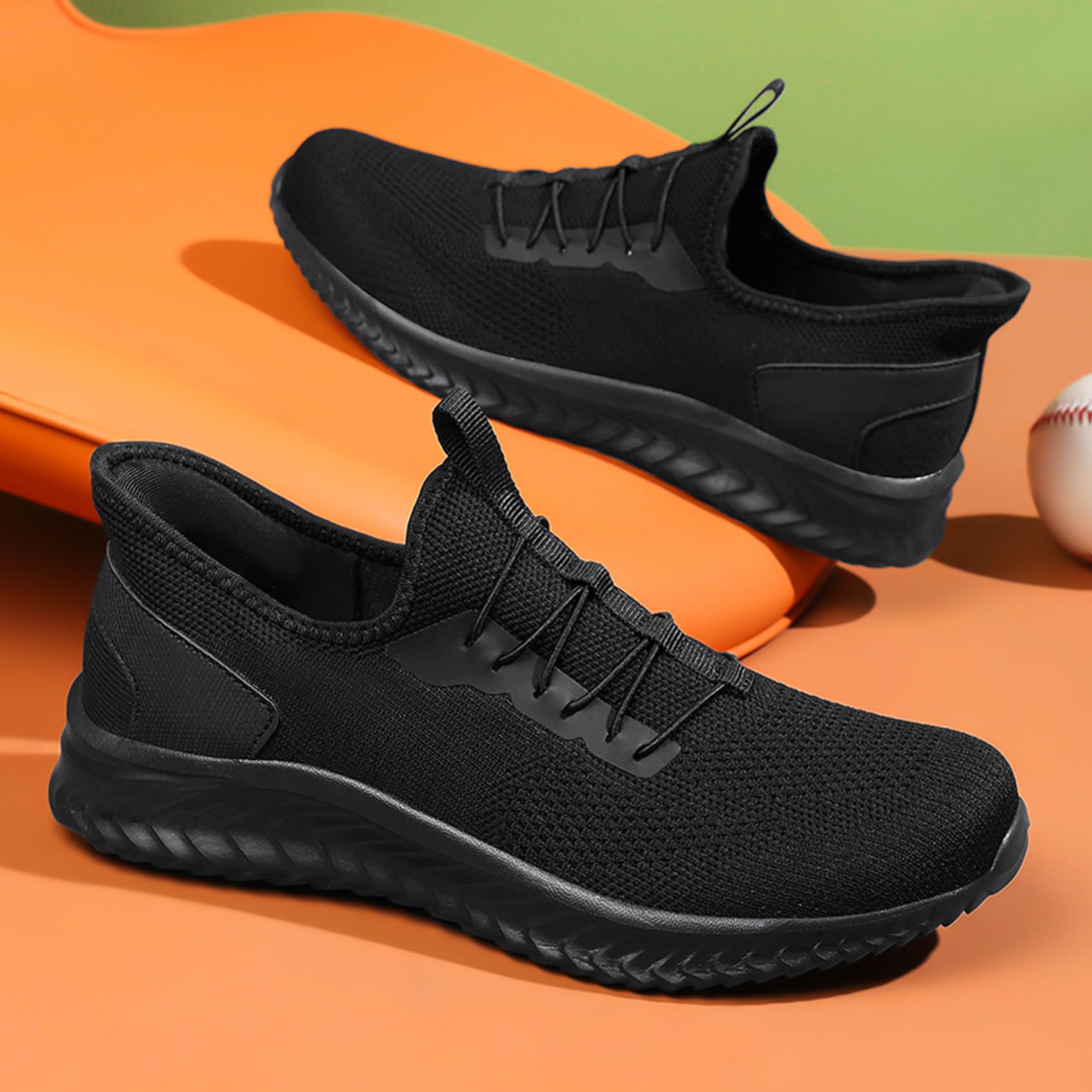 Zapatillas Casual para Hombre Slip On Calzados Deportivo Zapatos de Running Transpirable Ligero Zapatillas de Caminar