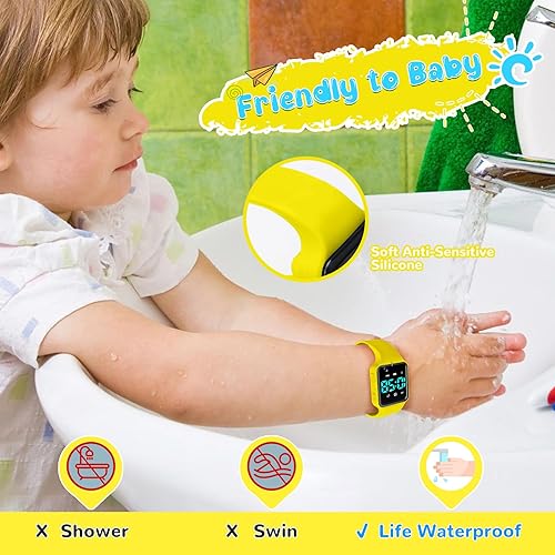 Vista 40 de NN BEN NEVIS Potty Training Watch, Digital Toddler Watch with Countdown/Music/Alarm Clocks/Vibration Reminder and Waterproof, Remind Toddler to Go