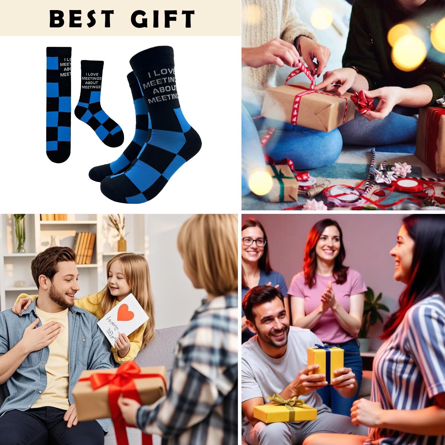 Office Work Novelty Funny Breathable Printed Cotton Socks, Unisex Cozy Knitted Crew Socks With Humor Sarcastic Sayings, Gifts for Teens Friend Bestie Leader Colleague Boss Manger - Image 5