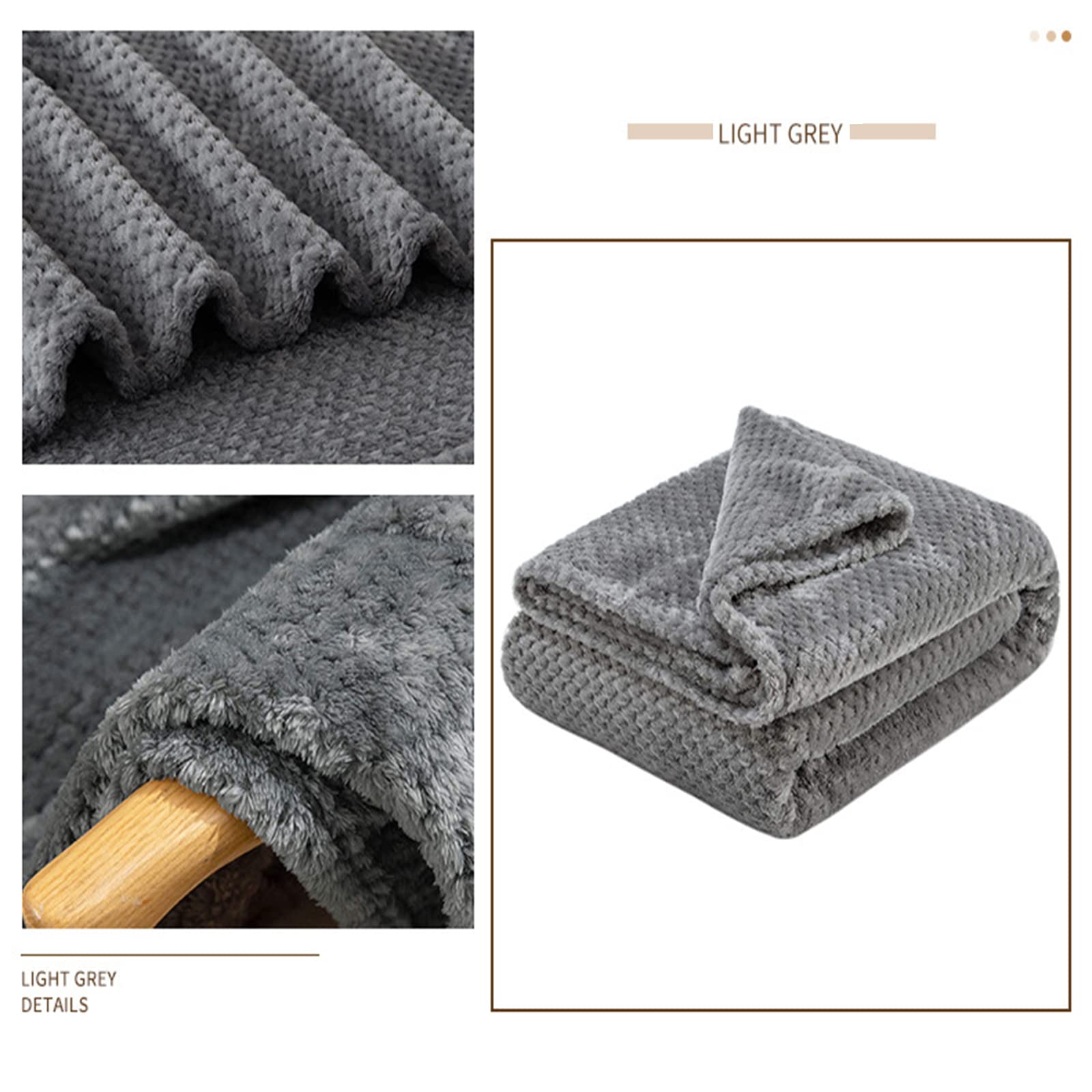 Couverture Pour Canapé - Plaid Canape - Couverture Polaire - Couvre Lit