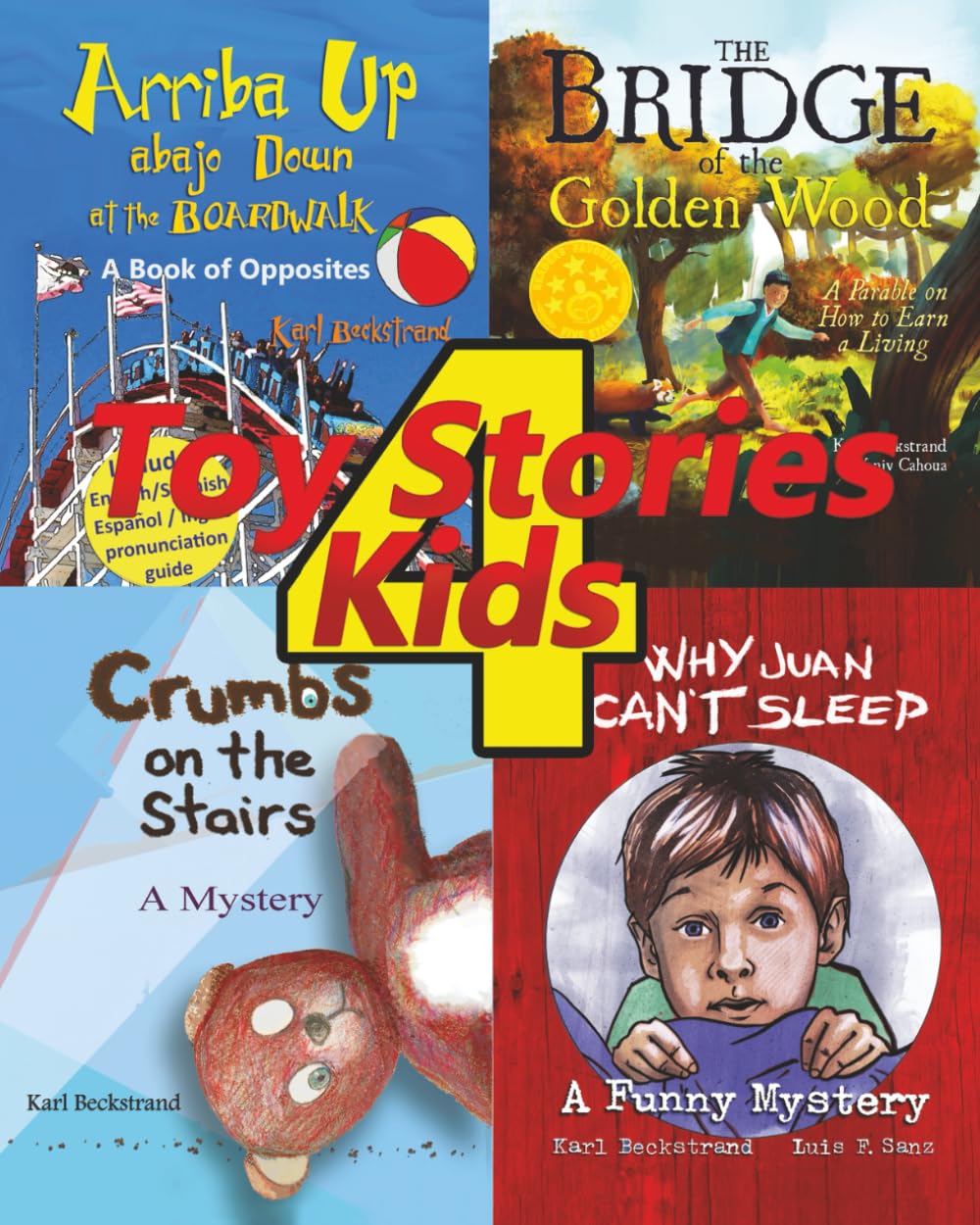 4 Toy Stories for Kids: Multicultural Fun (Learning Activity Books for Kids)