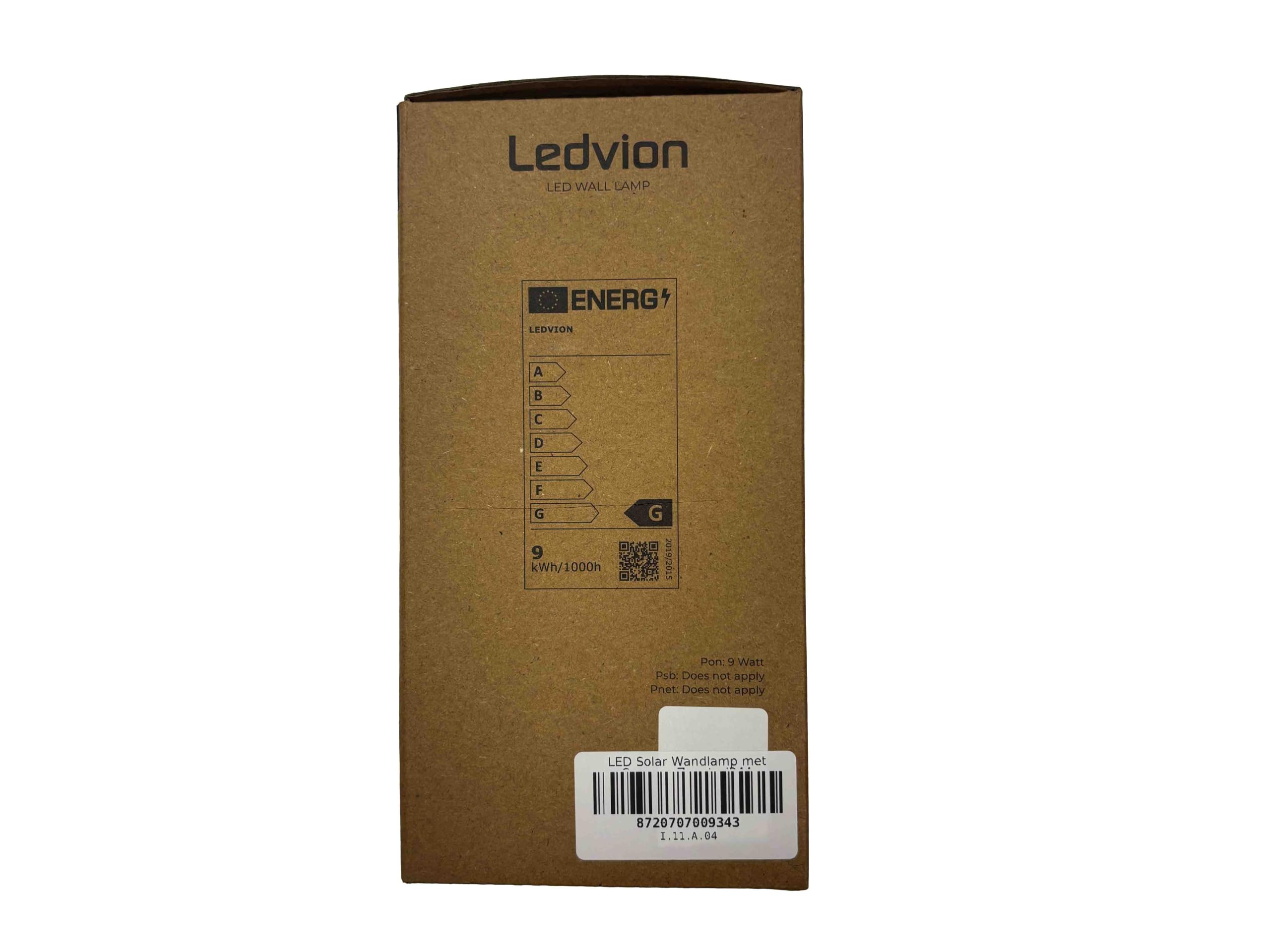 Ledvion - Applique Solare LED da Parete, Incl. Sensore di Movimento, Antracite, IP44, Energia Solare, Sostenibile