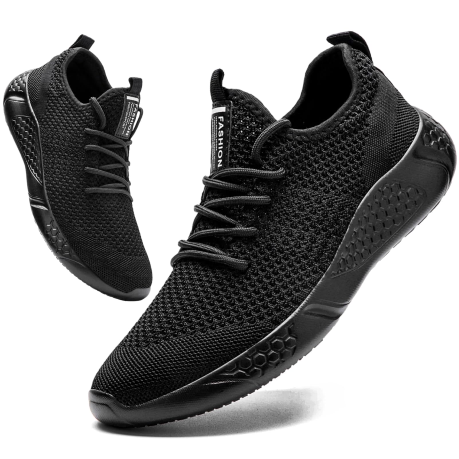 RJYWGS Running Shoes for Men Tennis Mens Sneakers Gym Workout Lightweight Walking Casual Athletic Slip On Shoes